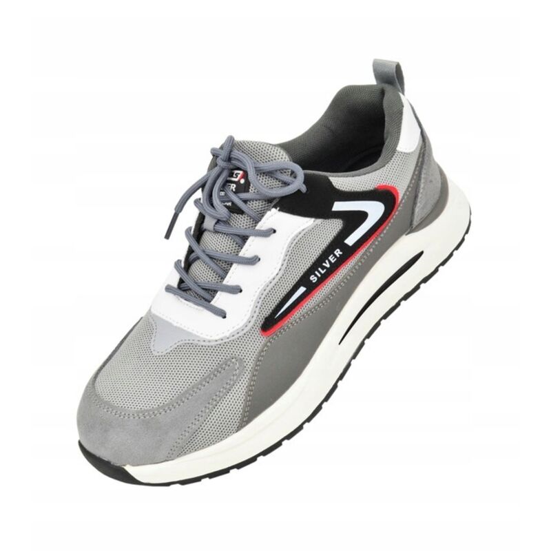 Zapatos Bajos Awtools Plateados Talla 40 Categor脥a Sbp