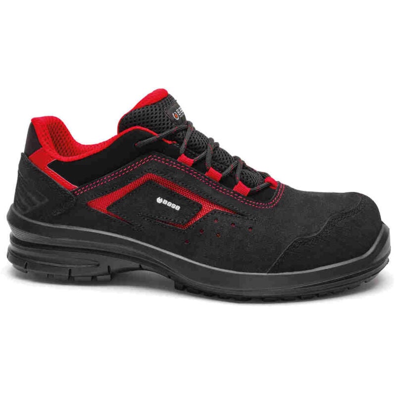 Zapatos bajos de trabajo Base Eris B0982B S1PL fo sr - 42 (eu) - Negro