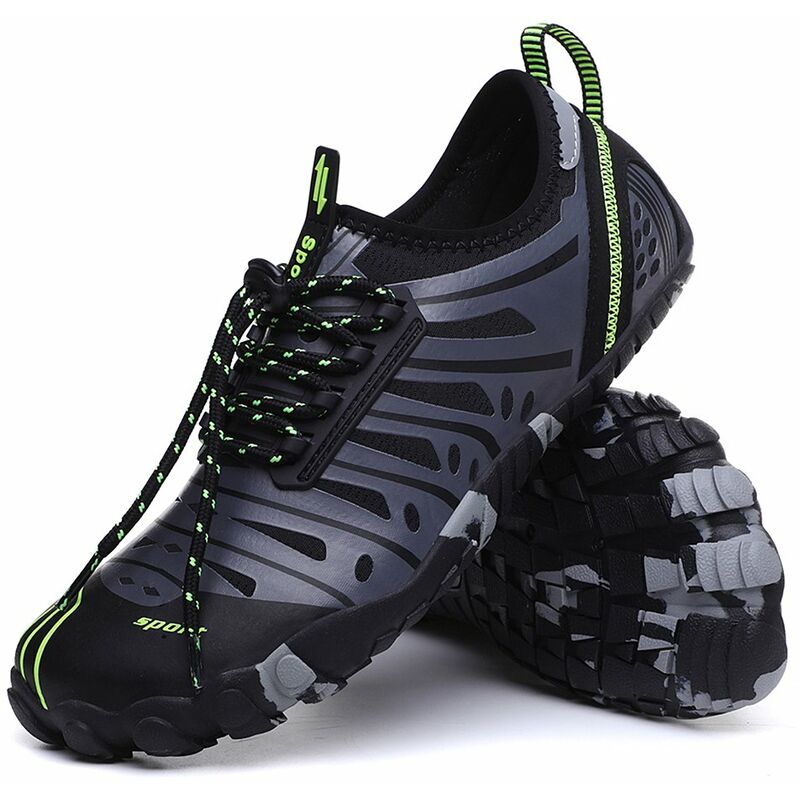 

Zapatos de agua Zapatos de trekking fluviales ligeros de secado rapido Calzado deportivo atletico para kayak en la playa Paseos en bote Senderismo