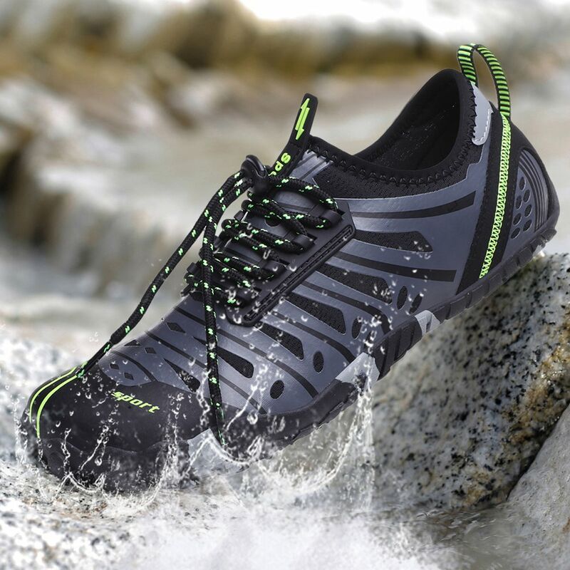 

Zapatos de agua Zapatos de trekking fluviales ligeros de secado rapido Calzado deportivo atletico para kayak en la playa Paseos en bote Senderismo