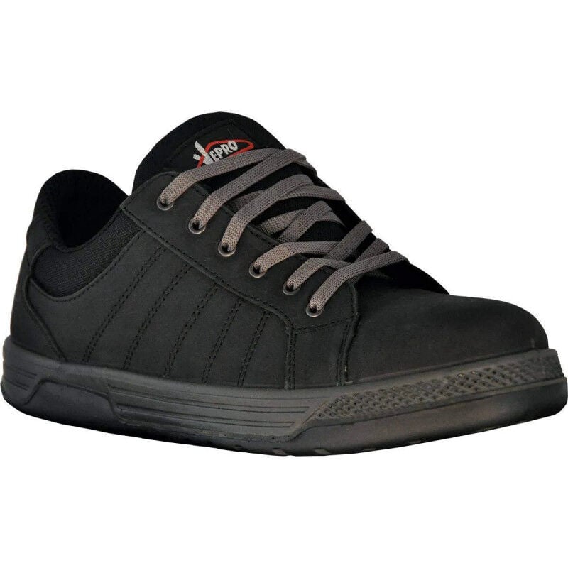 

Vepro - Zapatos de baja seguridad MANIBASSE talla 45, cuero negro nubuck