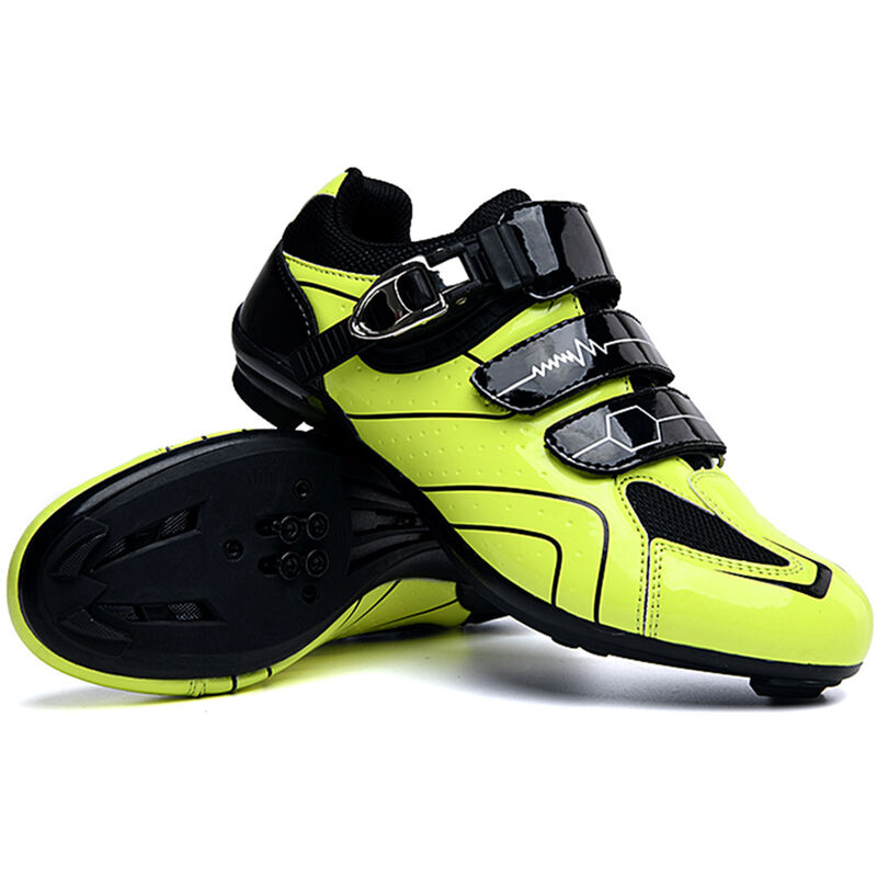 

Zapatos de ciclismo profesionales para hombre, zapatos giratorios, zapatos con pedal de bloqueo, zapatos de bicicleta ultraligeros y comodos con