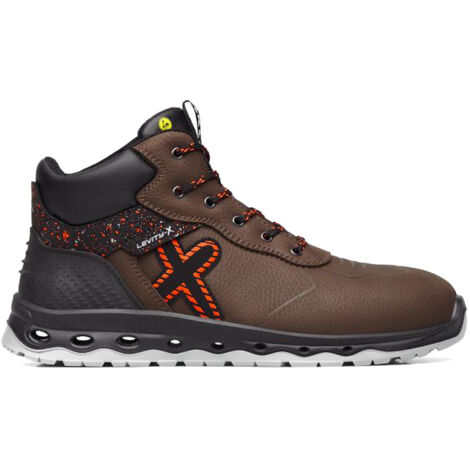 Zapatos de seguridad altos Exena Uranus S3 ESD SRC -  - Marrón