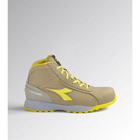 DIADORA Zapatos de seguridad altos GLOVE MDS S3S FO HRO SR - Roche Lunaire/Amarillo 42