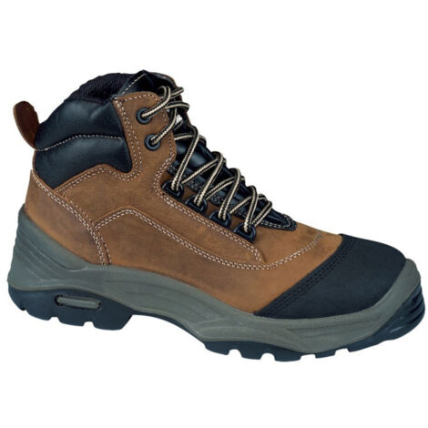 Zapatos de seguridad altos SOLANO S3 CI SRC Arena/Negro 35