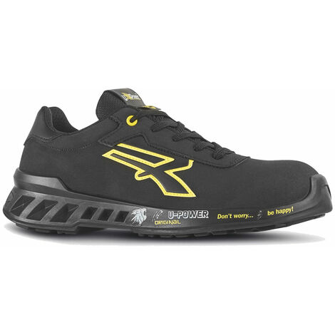 Zapatos de seguridad bajos U-Power Burt S3 SRC CI ESD - 43 (EU) - Noir