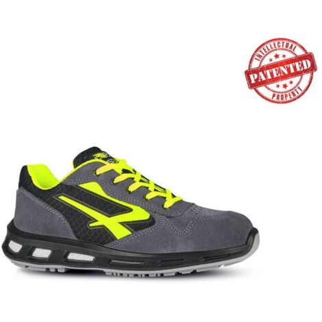 Zapatos de seguridad bajos YELLOW ESD S1P SRC - Gris/Amarillo 35
