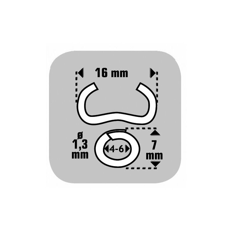 

Grapas Omega 16 Galv.Estuche 1250 Grapas