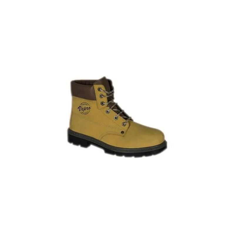 

Vepro - Zapatos de seguridad DAKAR talla 43, marrón claro.