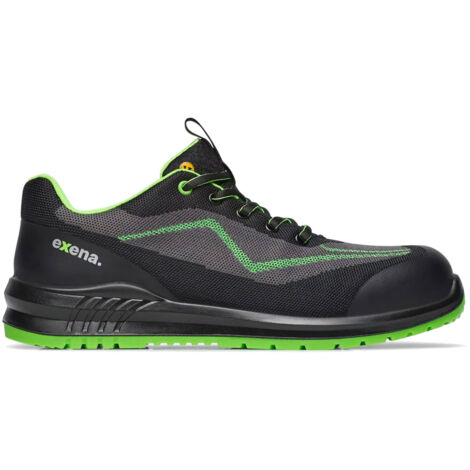 Zapatos de seguridad Exena Venom S1 PS FO SR ESD - 44 (EU) - Negro