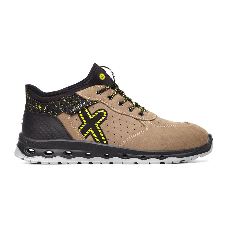 Exena - Zapatos de trabajo bajos Sun S1P esd src - - Grey