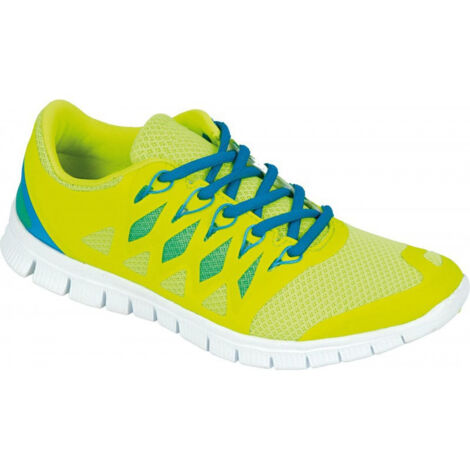 Zapatos deportivos ergonómico con suela EVA ultraligera WORKTEAM P4001 45 Amarillo