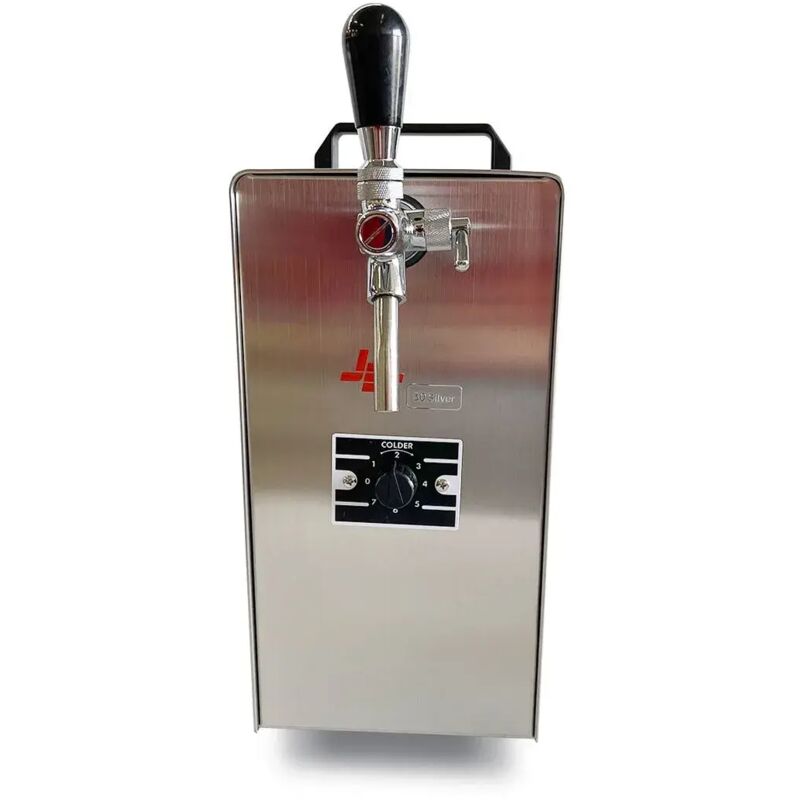 Ich-Zapfe Zapfanlage Jet 30 Bierzapfanlage, Bierkühler - Durchlaufkühler 1-leitig Trockenkühler, Bis Zu 35 Liter/h