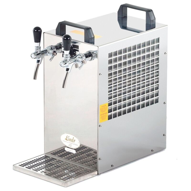 Ich-Zapfe Zapfanlage Kontakt 70 2-leitig Trockenkühlgerät Bierzapfanlage, 90 Liter/h, Green Line
