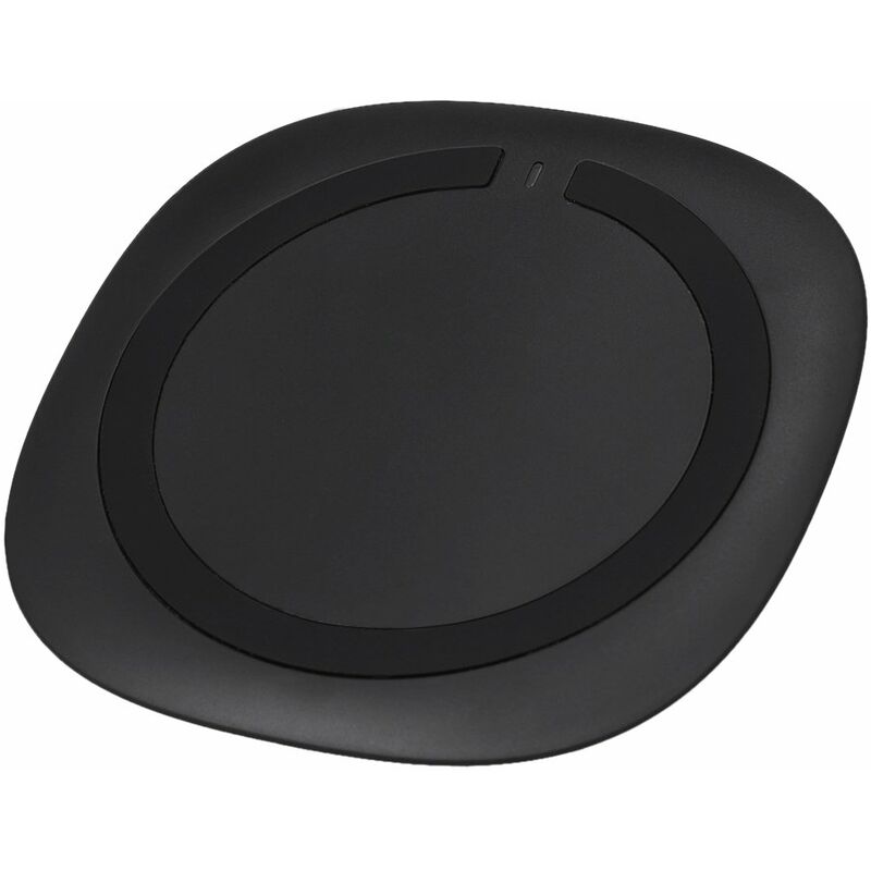 

W5-E 5W QI Cargador inalambrico Inteligencia Almohadilla de carga USB para iPhone 8/8 plus / X Samsung S8 Note 8 Negro - Zapo