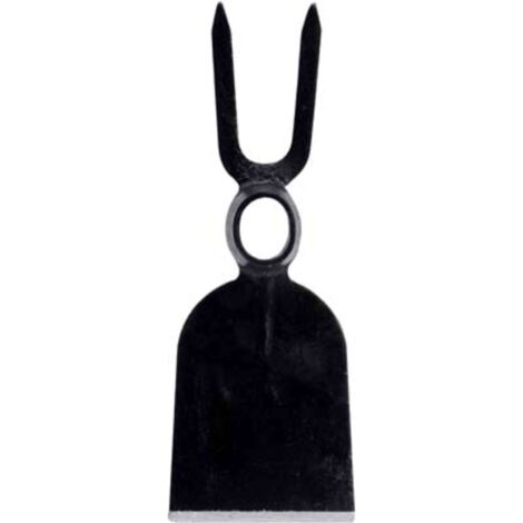 ZAPPA BIDENTE TOSCANA OCCHIO OVALE 335 ORSATTI - ACCIAIO FORGIATO GR 480 MM 80X280 SM.MM 45X35 - 2 pezzi