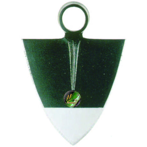 Zappa triangolare lazio orsatti - Peso: gr 600 - Misure: cm 18x24h occhio Ø mm 32/33