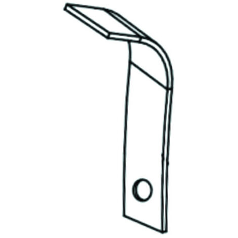 ZAPPETTA STAMPATA PER MOTOCOLTIVATORE RTT2-2C LONCIN TM60- - dx - 8 pezzi EUROSYSTEMS