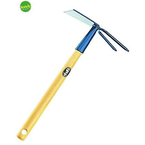 Zappino quadro con manico in legno 30 cm
