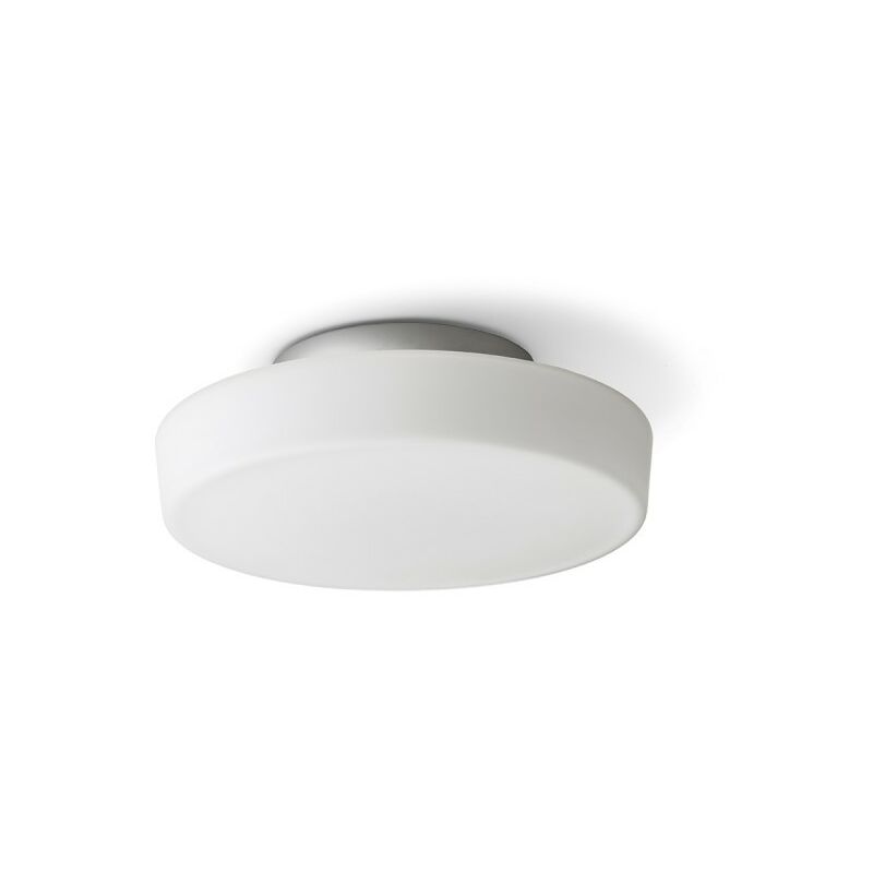 Rendl Light - zara led 26 plafonnier verre opale/chrome 230V led 12W IP44 3000K