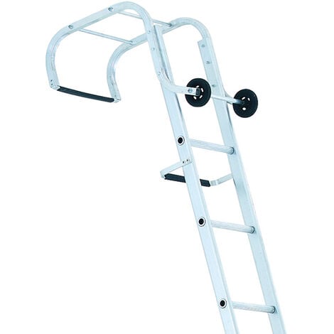 19 Rung Roof Ladder & Ridge Safety Hook Single Section — LoopsDirect