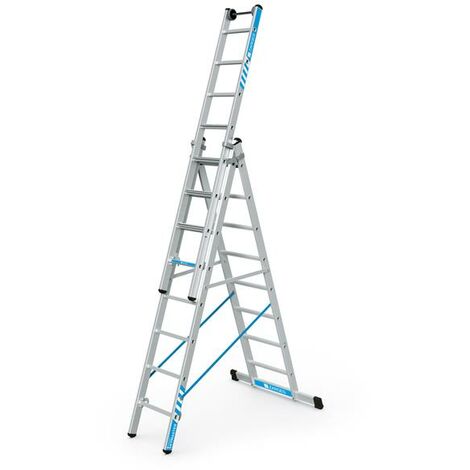 Zarges 41578 Skymaster Plus X Combination Ladder 3-Part 3 x 8 Rungs ZAR41578