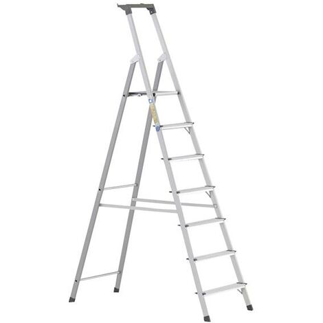 Zarges 44153 Scana S Lightweight Platform Steps, Platform Height 0.59m 3 Rungs ZAR44153