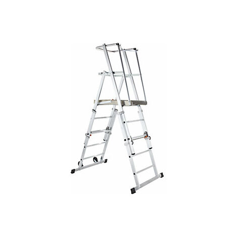 ZARGES  486072  ZARGES  Scala a piattaforma telescopica  in