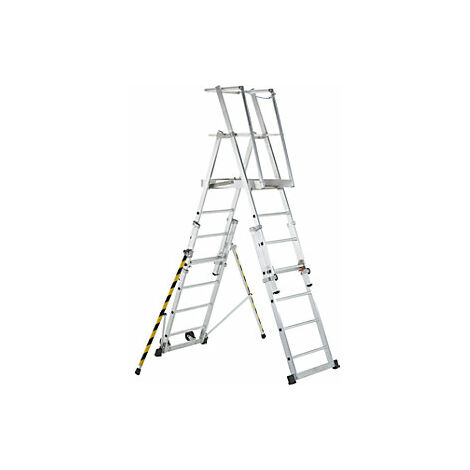 ZARGES  486073  ZARGES  Scala a piattaforma telescopica  in
