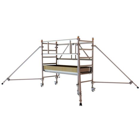 Zarges 5535212 PaxTower 3T Base Pack with Toeboards & Stabilisers Platform Height 0.6m ZAR5535212