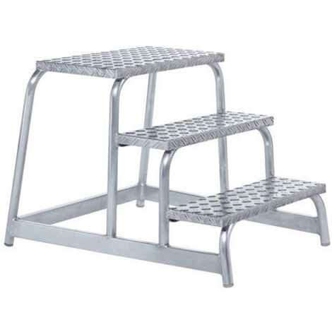 Zarges Aluminium Montagetritt starr AFA P 3 Stufen