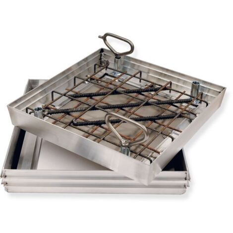Zarges Aluminium Schachtabdeckung mit Wanne 450 mm x 450 mm
