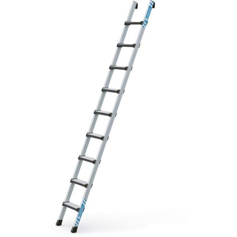 Zarges Anlegeleiter Comfortstep L 9 gepolsterte Stufen