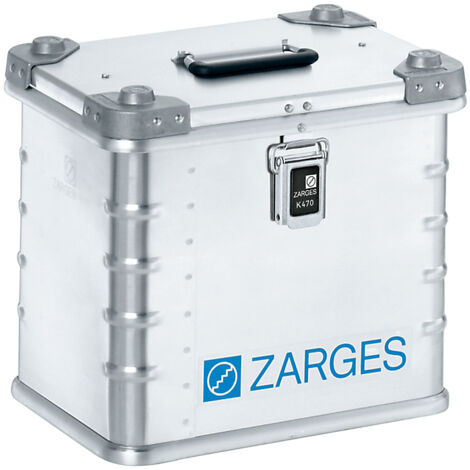 ZARGES, Caisse de transport en aluminium, capacité 27 l, L x l