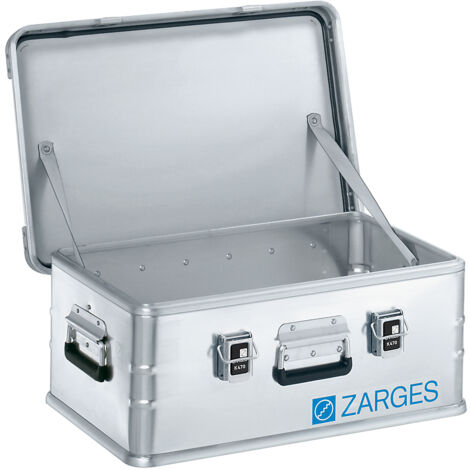 ZARGES, Caisse de transport en aluminium, capacité 42 l, L x l