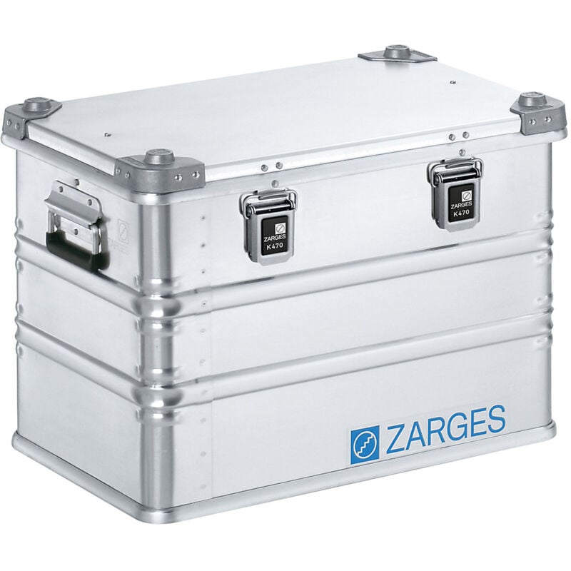 Zarges - Caisse de transport en aluminium, capacité 73 l, l x l