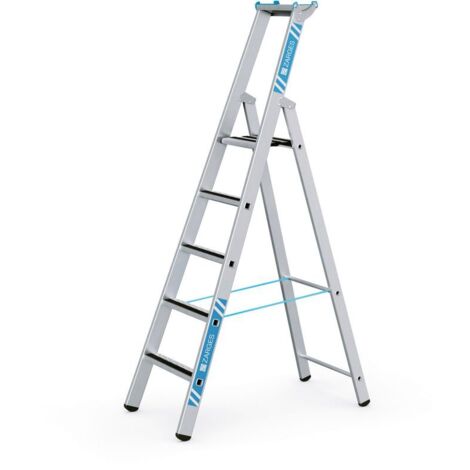 Zarges gebördelte Stufen-Stehleiter R13step S 5 Stufen