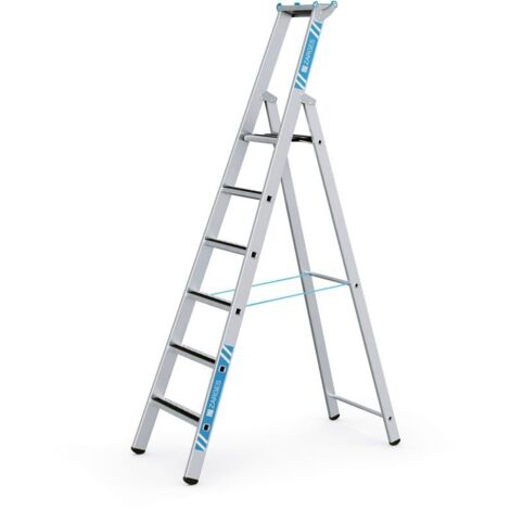 Zarges gebördelte Stufen-Stehleiter R13step S 6 Stufen