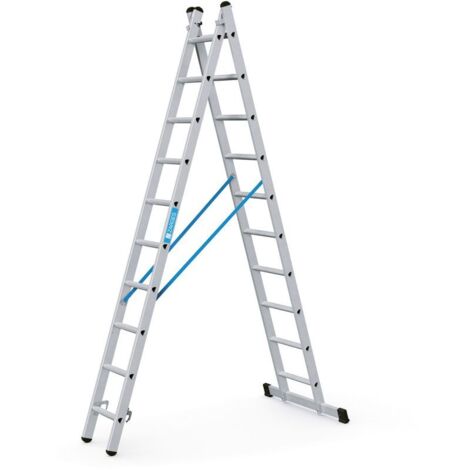 Zarges Kombileiter Combimaster DX 2x10 Sprossen
