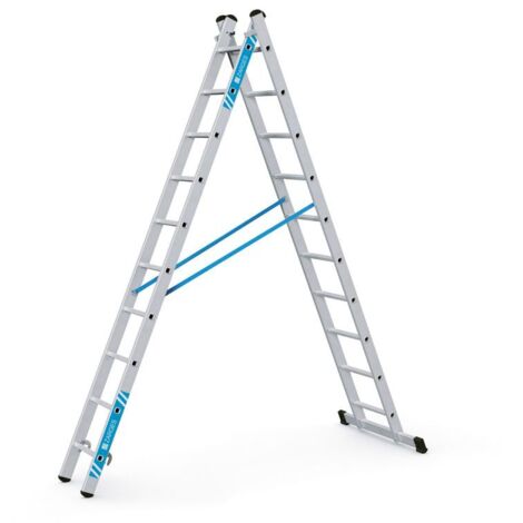 Zarges Kombileiter Combimaster Plus X 2x10 Sprossen