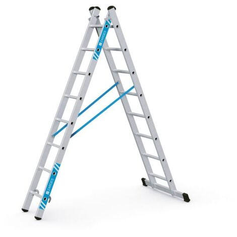 Zarges Kombileiter Combimaster Plus X 2x8 Sprossen