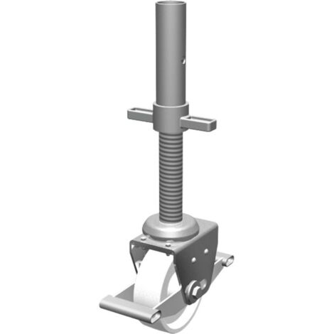 Zarges Lenkrolle mit Spindel  Ø150mm