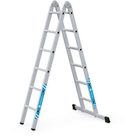 Zarges Mehrzweck-Klappleiter Combimaster X 2-teilig 2x6 Sprossen