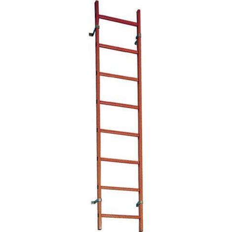 Zarges Schachtleiter 300mm lichte Breite GFK, 12 Sprossen