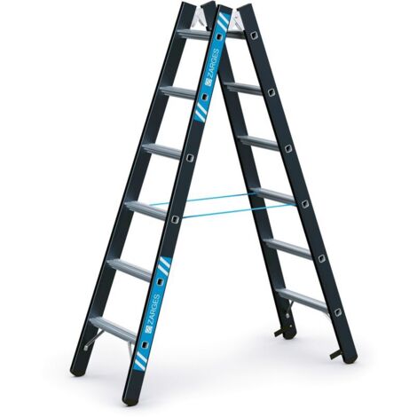 Zarges SL Doppelleiter Megastep B 2x6 Stufen
