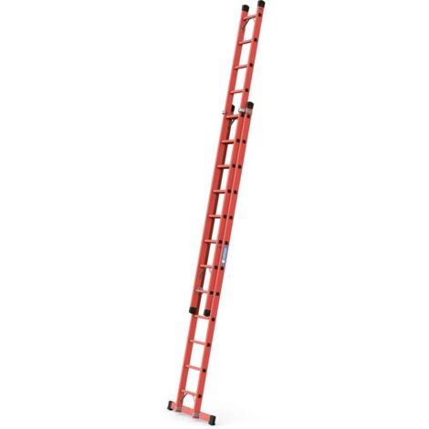 Zarges Vollkunststoff-Schiebeleiter Everest EFA 2E 2x12 Sprossen