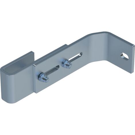 Zarges Wandhalter verstellbar 150-190mm Stahl verzinkt