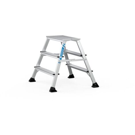 Zarges XLstep P - Podest breit 2 x 3 Stufen