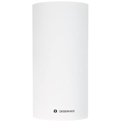 Zassenhaus 78022 - Blocco portacoltelli tondo, diametro: 11 x 22 cm, colore: Bianco