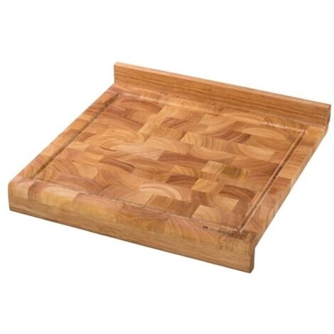 Zassenhaus Arbeitsplatte Gummibaum 39x39x4,5cm Schneidebretter